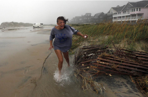 Hurricane Irene Destruction in America